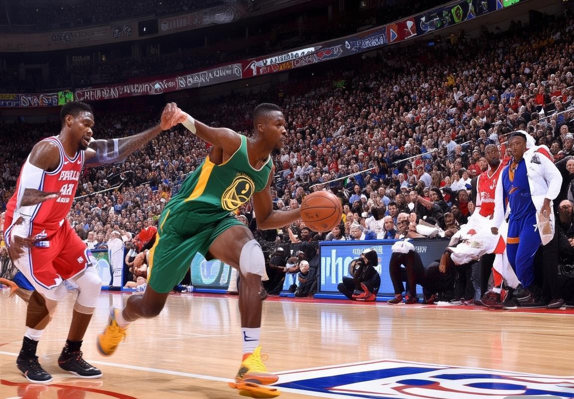 2019年NBA勇士与76人巅峰对决：火花四溅，战术对决！(图3)